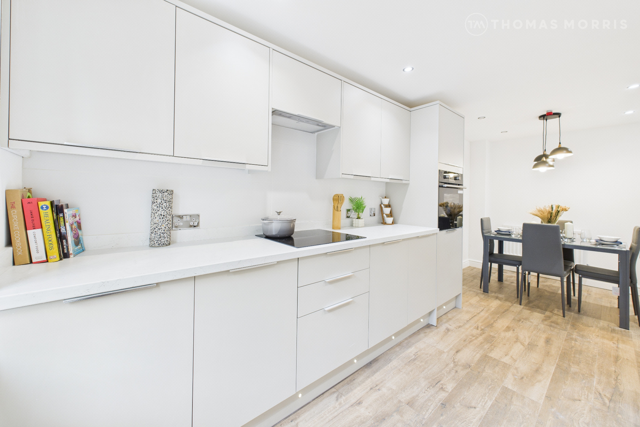 Completed kitchen at St Neots